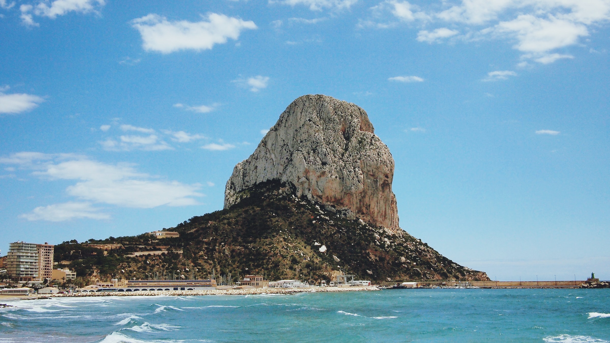 The Calpe Rock on a delightful summer day