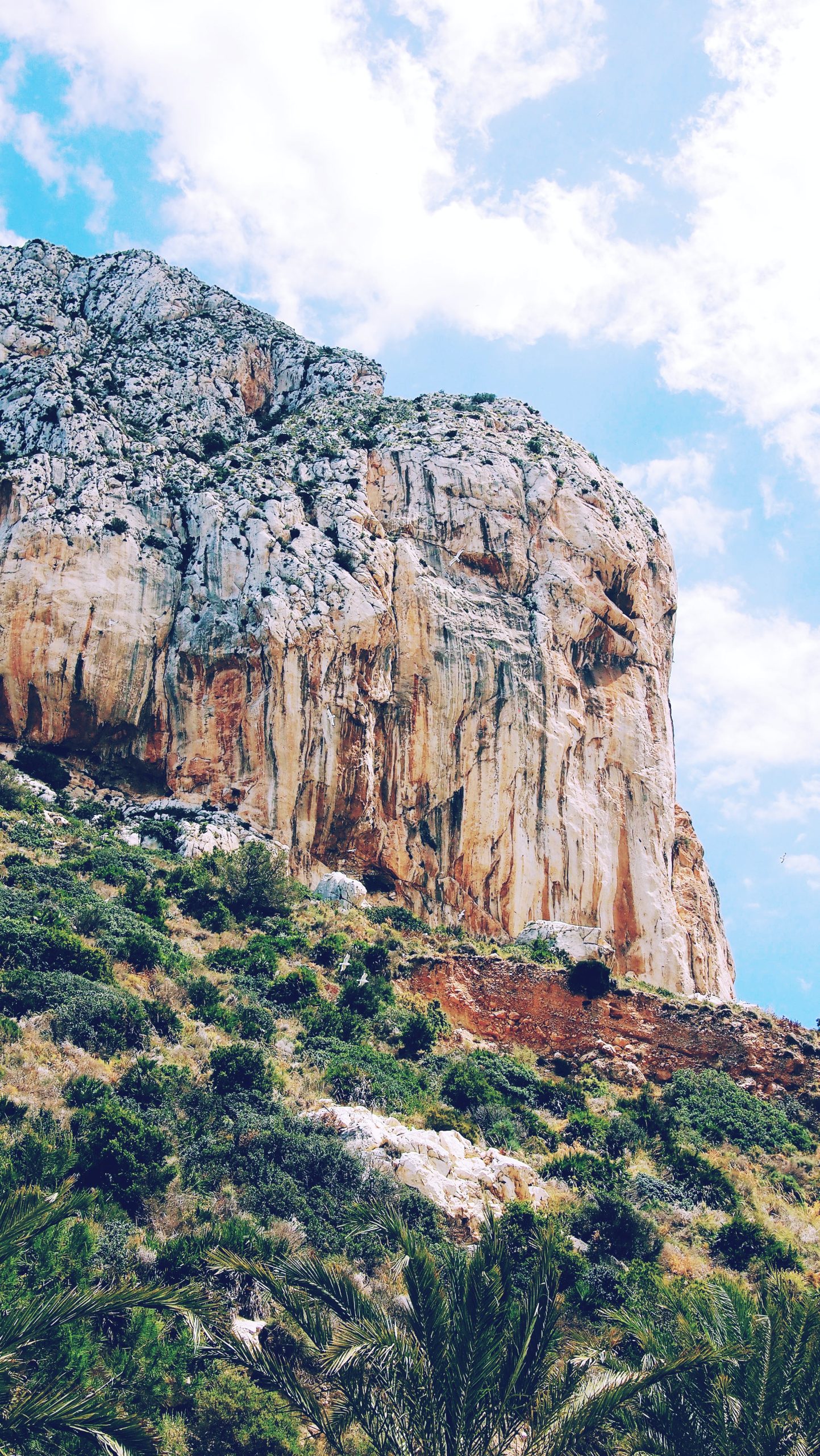 The colours of the Calpe Rock change throughout the day