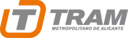 The TRAM light rail logo 